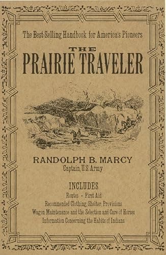 Book cover for The Prairie Traveler (Applewood Books) by Marcy, Randolph B.