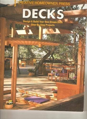 Book cover for Decks by Creative Homeowner Press