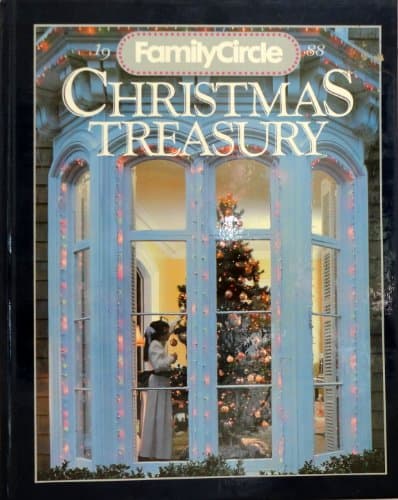 Book cover for 1988 Family Circle Christmas Treasury by family-circle