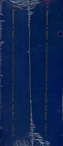 Book cover for Final Report of the Attorney General's Commission on Pornography by United States Attorney General's Commission on Pornography