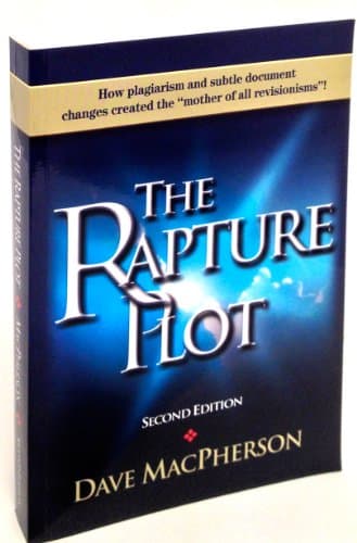 Book cover for The Rapture Plot by Dave MacPherson