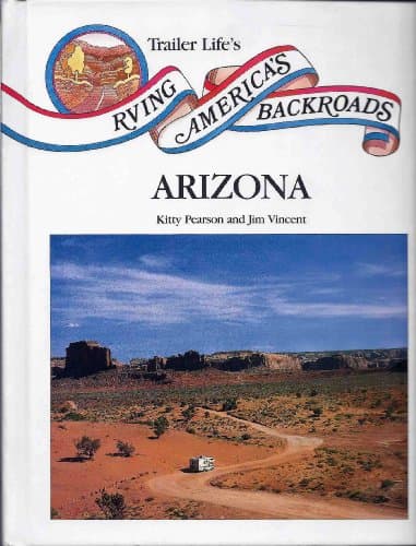 Book cover for Rving America's Backroads: Arizona by Pearson, Kitty
