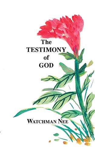 Book cover for Testimony of God by Nee, Watchman