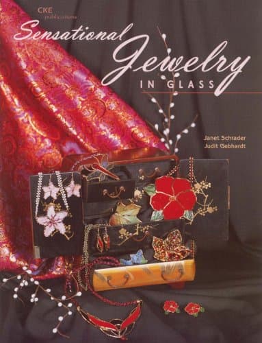 Book cover for Sensational Jewelry in Glass by Janet Schrader & Judit Gebhardt