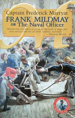 Book cover for Frank Mildmay or the Naval Officer (Classics of Naval Fiction) by Marryat, Capt. Frederick Capt.