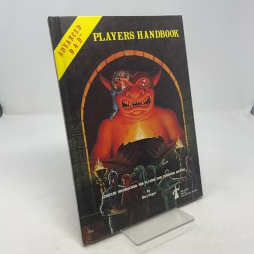 Advanced Dungeons & Dragons, Players Handbook: Special Reference Work a Compiled Volume of Information for Players of Advanced Dungeons & Dragons, Including, Character Races, Classes, and Level Abilities; Spell Tables and Descriptions; Equipment Costs; We