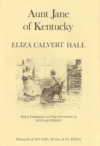 Book cover for Aunt Jane of Kentucky by Hall, Eliza Calvert