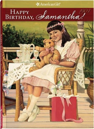 Book cover for Happy Birthday, Samantha: A Springtime Story (American Girl Collection) by Tripp, Valerie