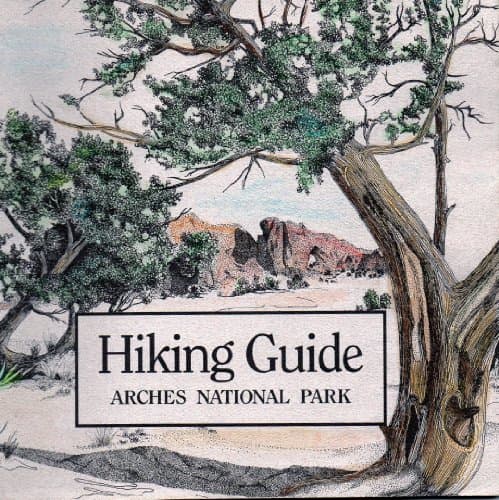 Book cover for Hiking Guide Arches National Park by Damian Fagan