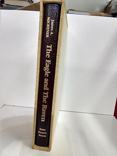 Book cover for The Eagle and the Raven by James A. Michener