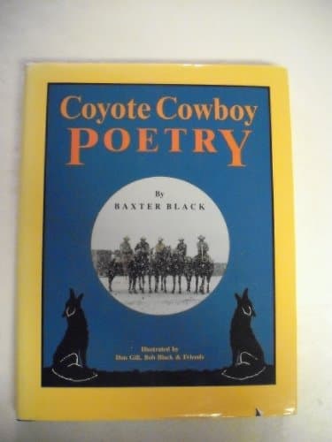 Book cover for Coyote Cowboy Poetry by Black, Baxter