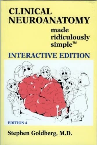Book cover for Clinical Neuroanatomy (Book & CD) by Goldberg M.D., Stephen