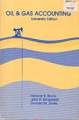 Book cover for Oil & gas accounting by Brock, Horace R