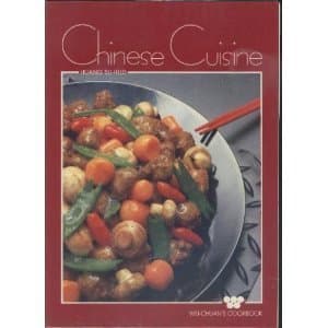 Book cover for Chinese cuisine (Wei-Chuan's Cookbook) (English and Traditional Chinese Edition) by Shu-hui Huang