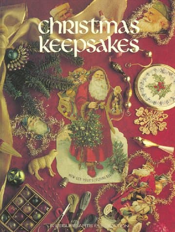 Book cover for Christmas Keepsakes (Christmas Remembered) by Leisure Arts
