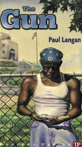 Book cover for The Gun (Bluford High Series #6) by Paul Langan