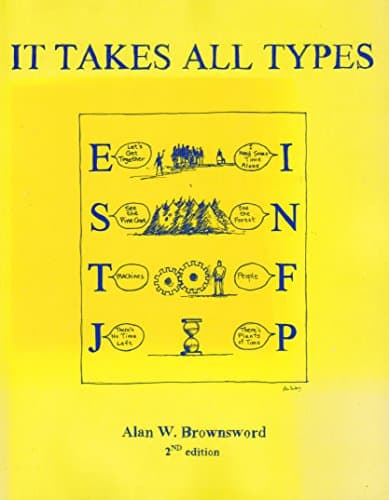 Book cover for It Takes All Types (Revised Edition) by Alan W Brownsword