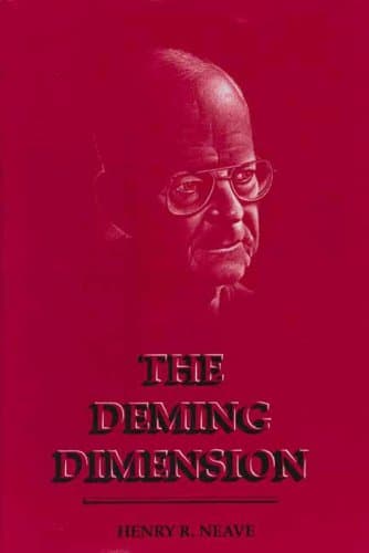 Book cover for The Deming Dimension by Henry R. Neave