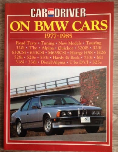 Book cover for C and D BMW Cars, 1977-85 (Brooklands Books) by unknown author