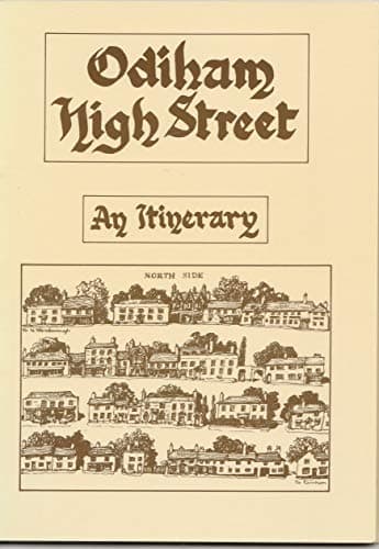 Book cover for Odiham High Street: An Itinerary by unknown author