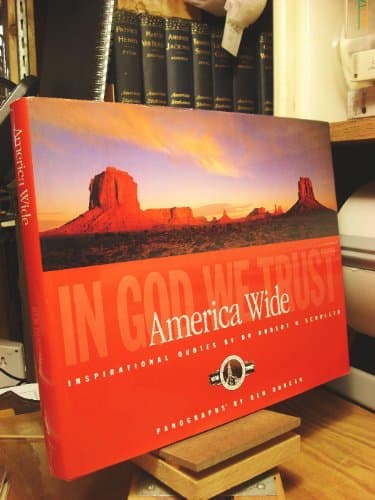 Book cover for America Wide: In God We Trust by Robert Schuller