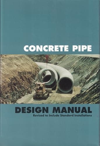 Book cover for Concrete Pipe Design Manual by American Concrete Pipe Association