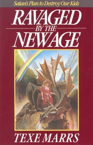 Book cover for Ravaged by the New Age: Satan's Plan to Destroy Kids by Texe Marrs