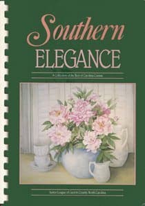 Book cover for Southern Elegance Cookbook by Junior League