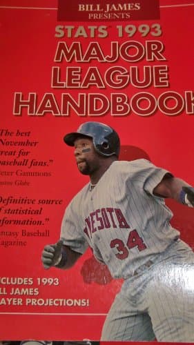 Book cover for Bill James Presents Stats 1993 Major League Handbook (STATS MAJOR LEAGUE HANDBOOK) by James, Bill
