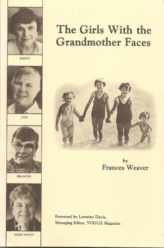 Book cover for The Girls With the Grandmother Faces by Frances Weaver