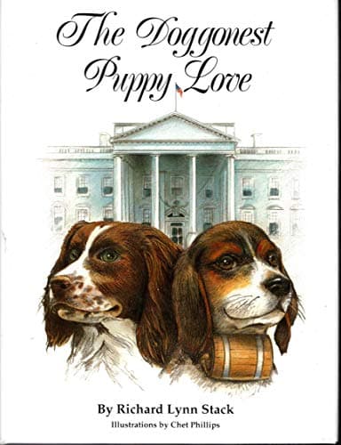 Book cover for The Doggonest Puppy Love by Stack, Richard Lynn