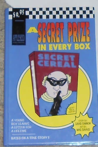 Book cover for A Secret Prize in Every Box (Appleseed Book Series for Children) by Cannon, David L.