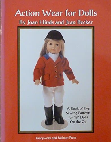 Book cover for Action Wear for Dolls by Joan Hinds