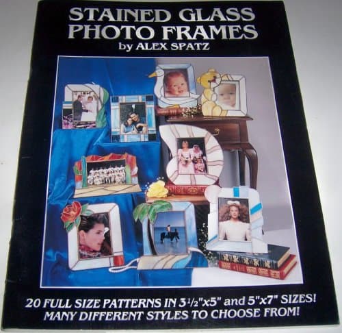 Book cover for Stained Glass Photo Frames (Cliffside Studio) by Spatz, Alex
