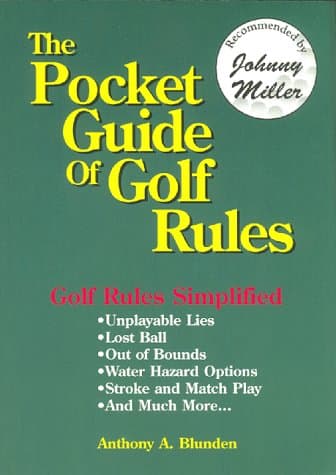 The Pocket Guide Of Golf Rules
