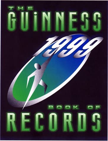 Book cover for The Guinness Book of Records, 1999 (Guinness World Records) by guinness-world-records-editors