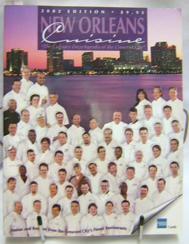 Book cover for New Orleans Cuisine 2002 edition by Stumph, Tom