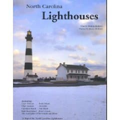 Book cover for North Carolina Lighthouses by Cheryl Shelton-Roberts