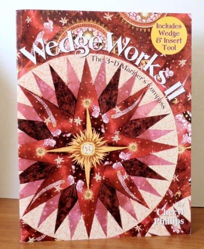 Book cover for WedgeWorks II: The 3-D Mariner's Compass by Phillips, Cheryl