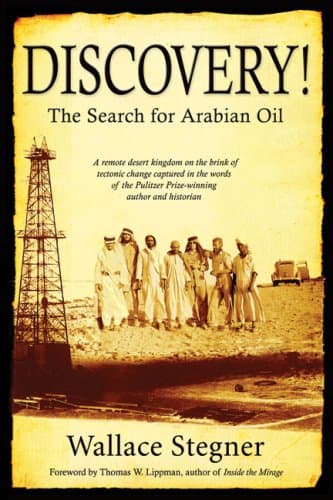 Book cover for Discovery!: The Search for Arabian Oil by Stegner, Wallace