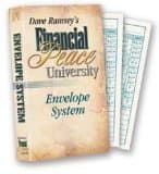 Book cover for Dave Ramsey's Financial Peace University Envelope System by Dave Ramsey
