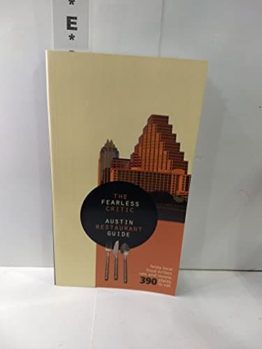 Book cover for Fearless Critic Austin Restaurant Guide by Goldstein, Robin