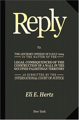 Book cover for Reply by Eli E. Hertz