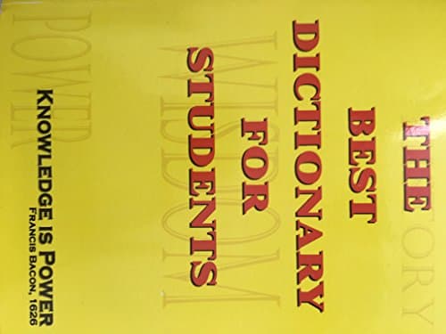 Book cover for The Best Dictionary for Students by The Dictionary Project