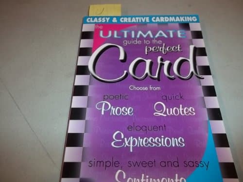 Book cover for The Ultimate Guide to the Perfect Card by Linda LaTourelle