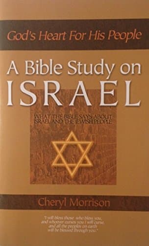 Book cover for God's Heart for His People: A Bible Study on Israel by Cheryl Morrison