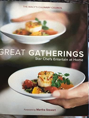 Book cover for Great Gatherings Star Chefs Entertain At Home by Macys
