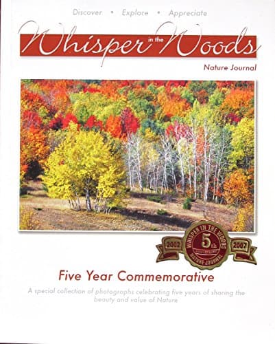 Book cover for Whisper in the Woods Five Year Commemorative by Kimberli A. Bindschatel