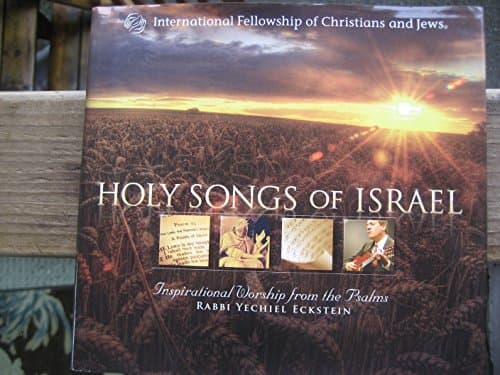 Book cover for Holy Songs of Israel - Inspirational Worship from the Psalms WITH CD by Yechiel Eckstein