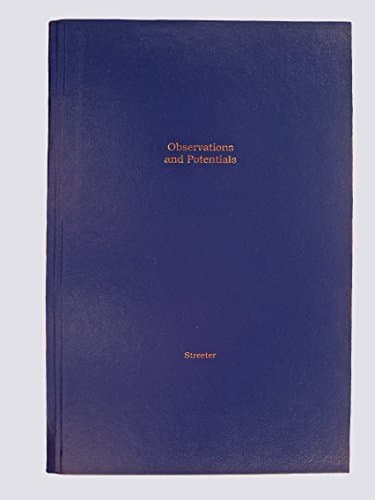 Book cover for Observations and Potentials by Robert William Streeter
